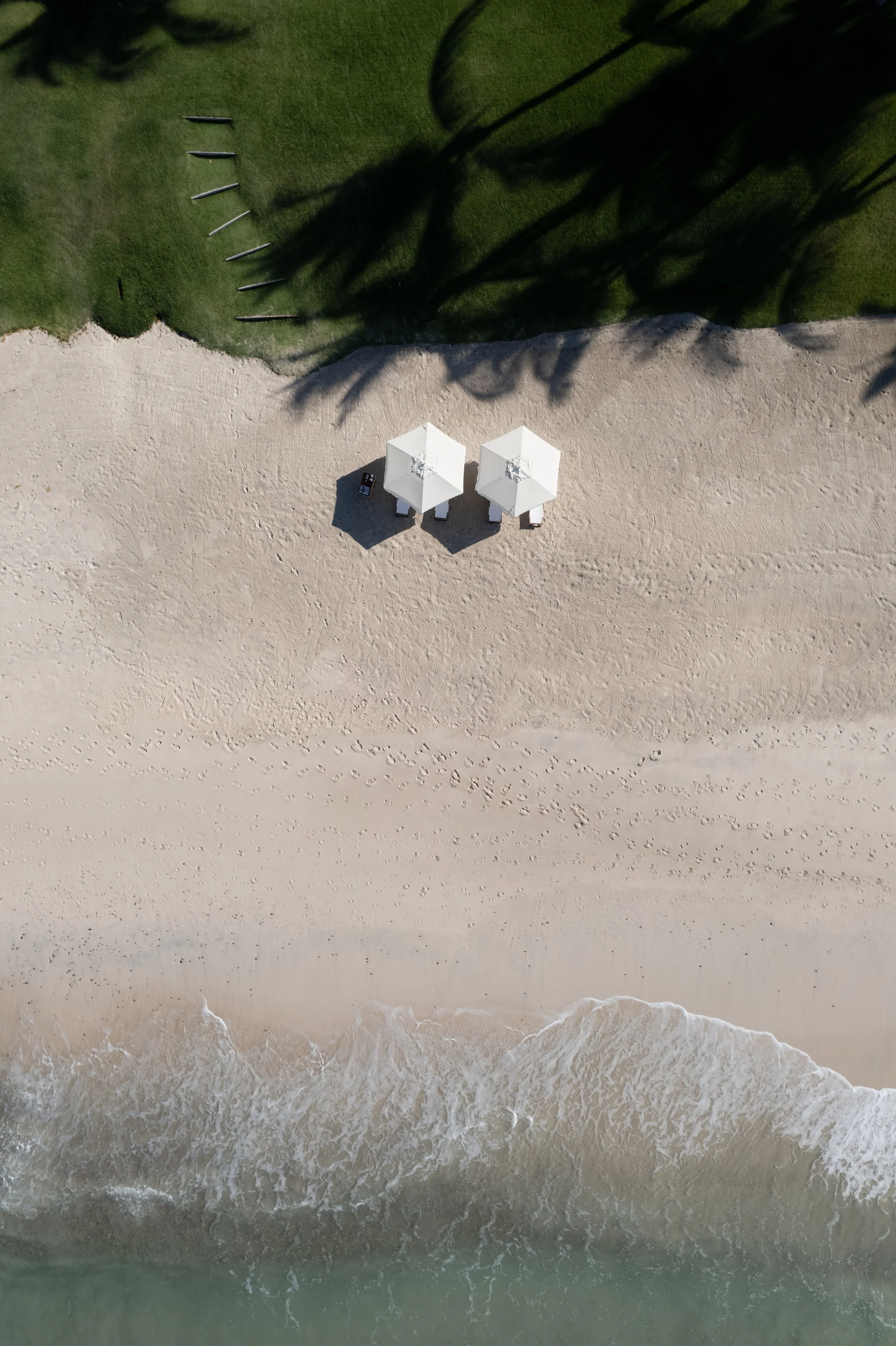 Oceanfront pool at the Private Estate — Ranchos Estates, Punta Mita