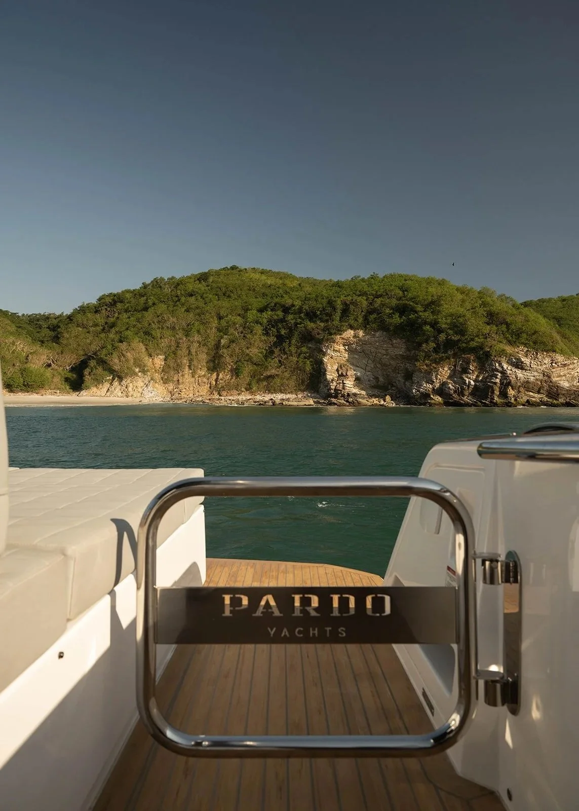 Private white-sand beach cove at the Private Estate — Ranchos Estates, Punta Mita