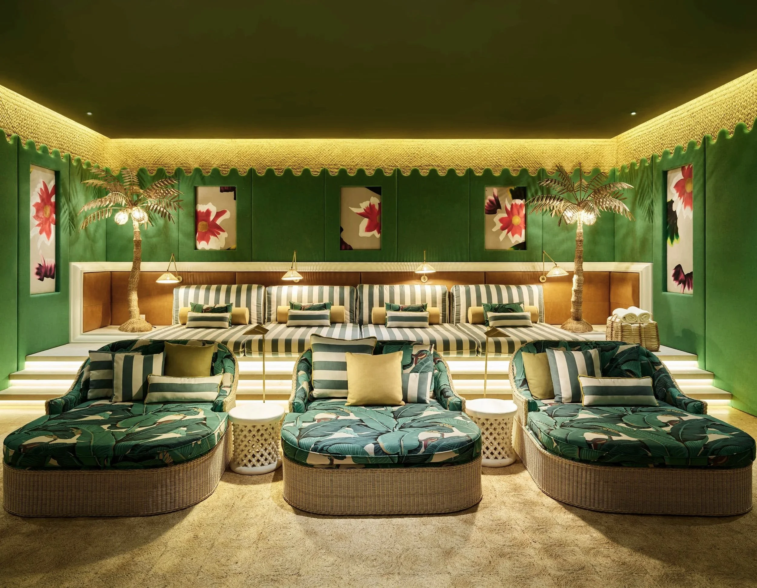 Interior detail at the Private Estate — Ranchos Estates, Punta Mita