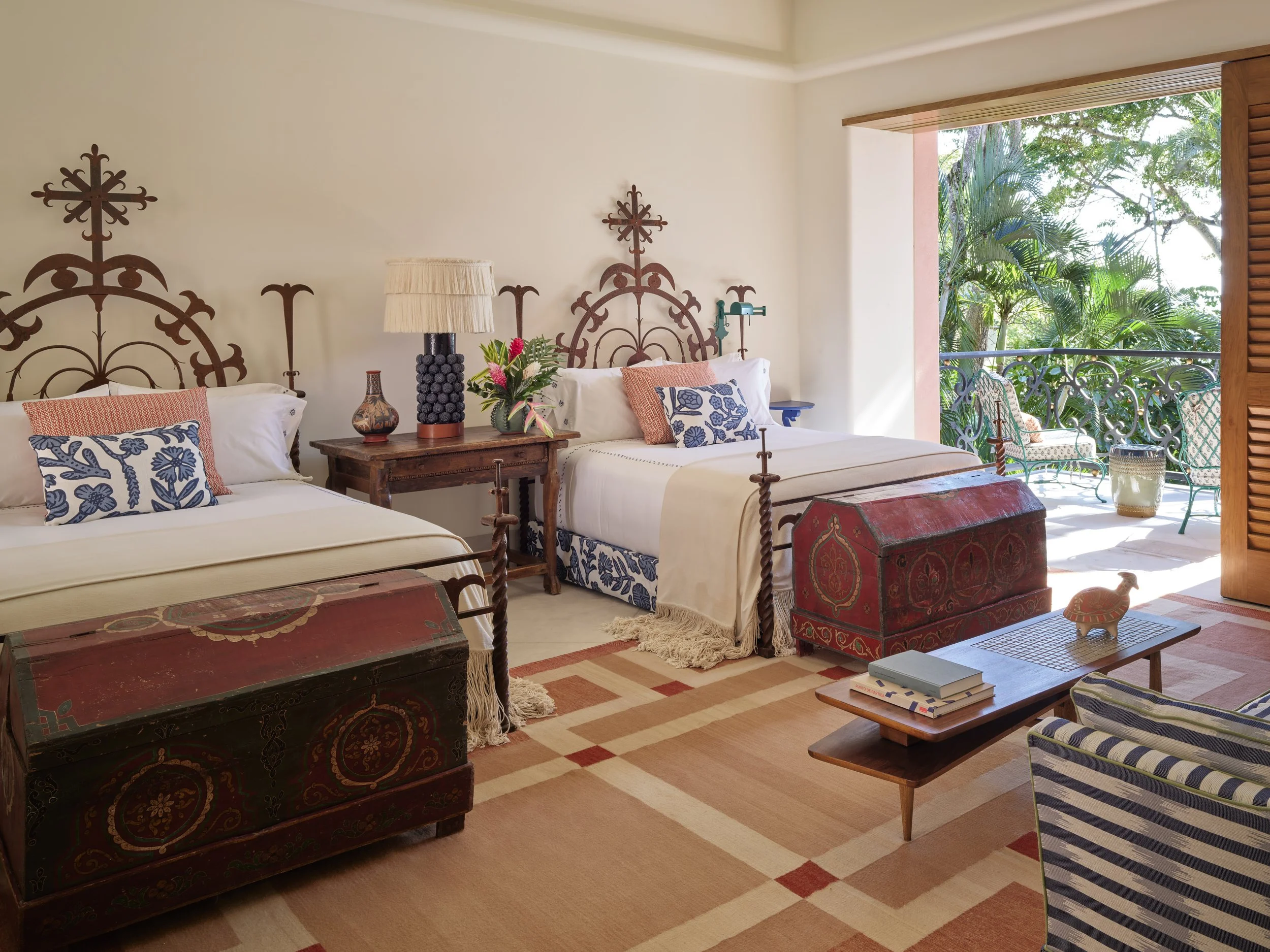 Master bathroom at the Private Estate — Ranchos Estates, Punta Mita